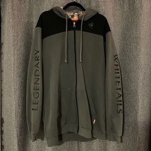 Legendary Whitetails zip up sweatshirt